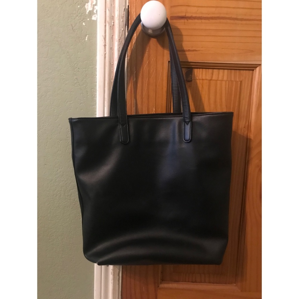 Angela Roi Tall Tote Bag Vegan Black